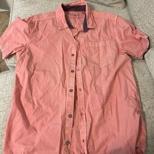 Depart west men’s shirt sleeve dress shirt